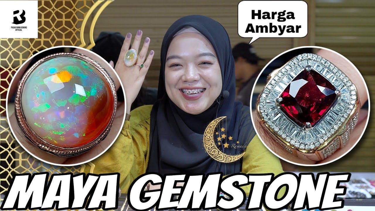 NENG MAYA JUALAN KALIMAYA❗ Kita Bantu Promosi Akik dan Permata Spesial Ramadan ( Maya Gemstone )