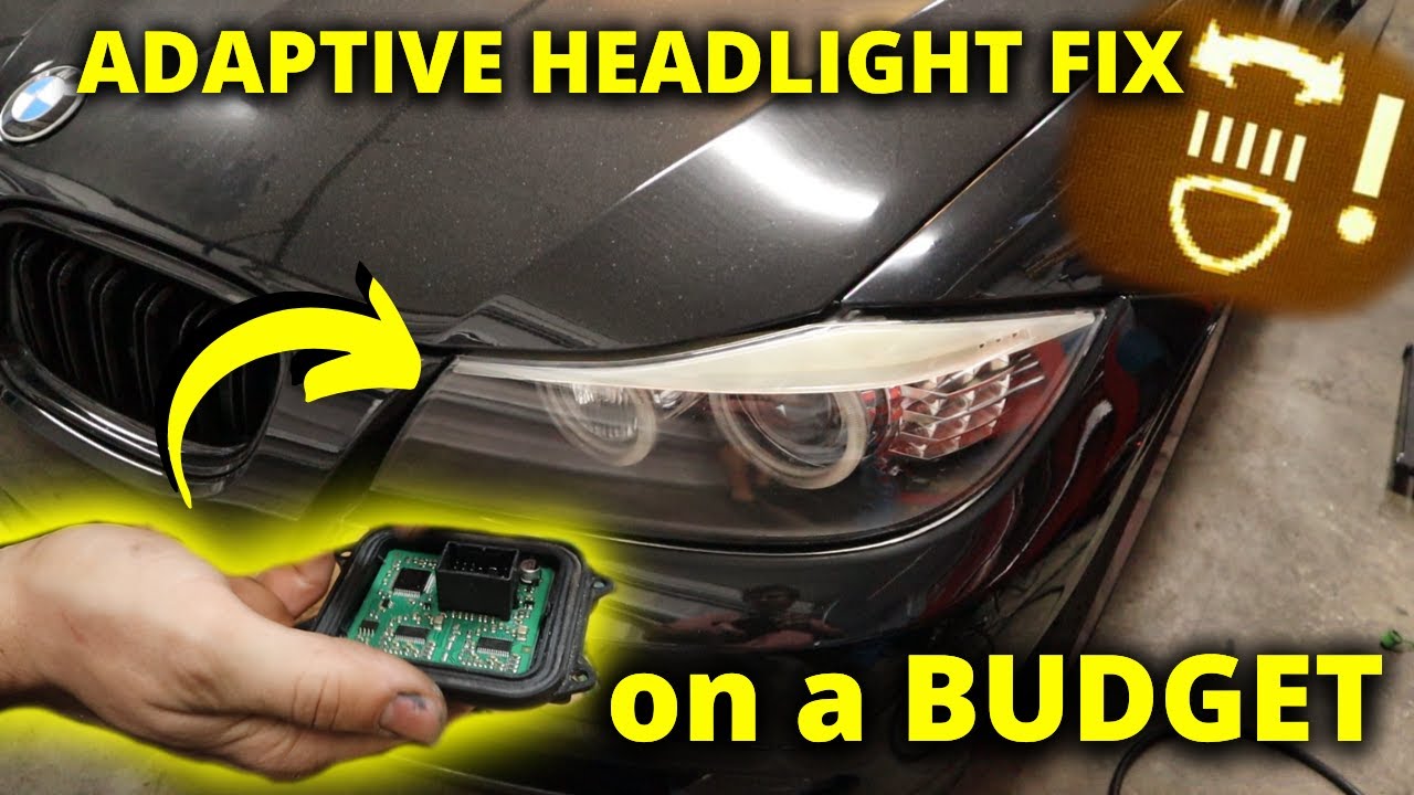 How to: Replace E90/E92 Headlight Control Module (on a BUDGET