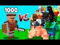 VILLAGER GUARD vs ALL MUTANT MINECRAFT ENDERMAN, WITHER, ZOMBIE, SKELETON MUTANT ULTIMATE TOURNAMENT