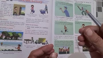 PA4 Class 5th Sub : science Ch: 11 Force , work and Energy part 1