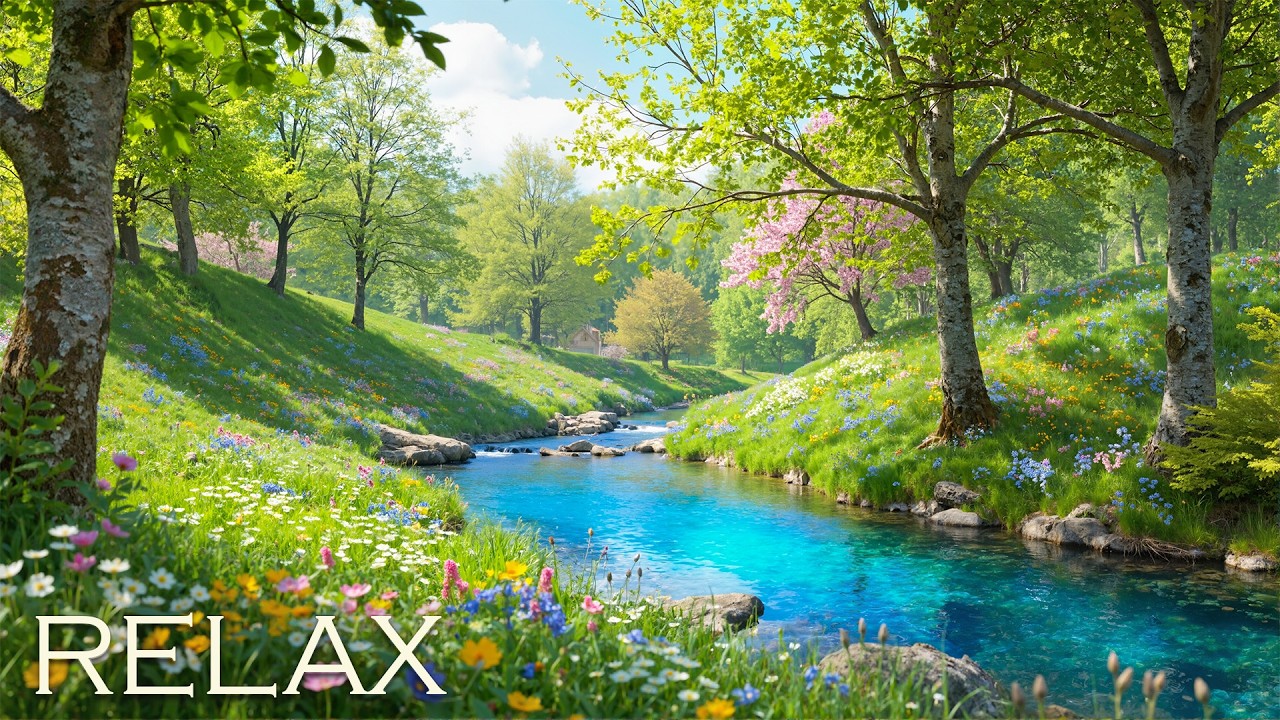 Relaxing 4K Music 🌿 Peaceful Piano in Nature | Calm Background for ...