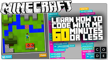 Learn How To Code With Minecraft In 60 Minutes Or Less | Minecraft Hour Of Code