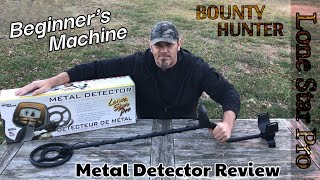 Bounty Hunter "Lone Star Pro" Metal Detector Review - Beginner Machine Guide for Metal Detecting