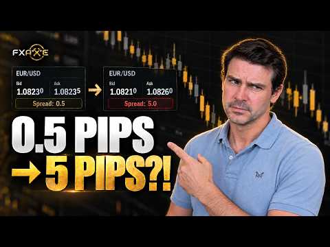 Why Your Forex Spread Suddenly Gets Wider (And Costs You More)