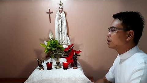 Lần Hạt Mân Côi Hiệp Thông Cùng Đức Thánh Cha Phanxicô Cầu Nguyện Cho thế giới ngày 20.3