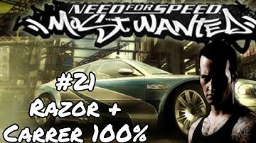 Need For Speed Most Wanted Walkthrough No Commentary #21 Razor + 100%