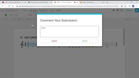Submiting Assignments on Smart Music