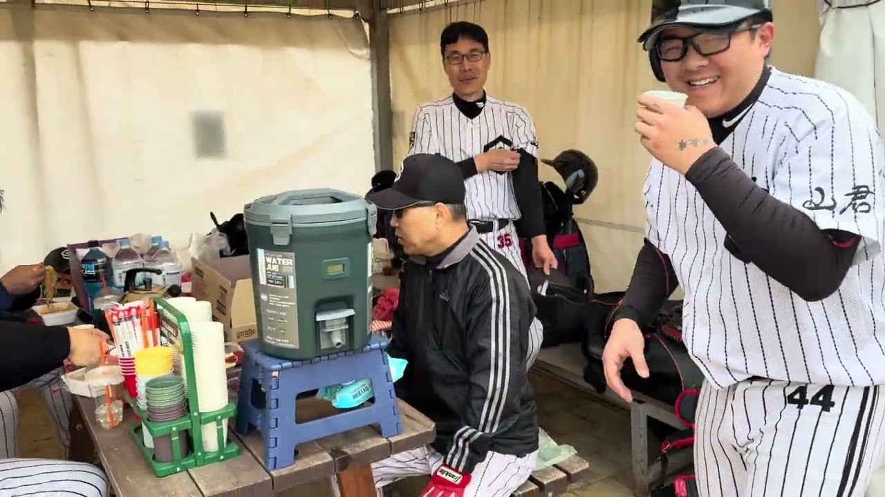 산군 야구팀 리그 2차전 2026.3.1 오전 11시20분 게임