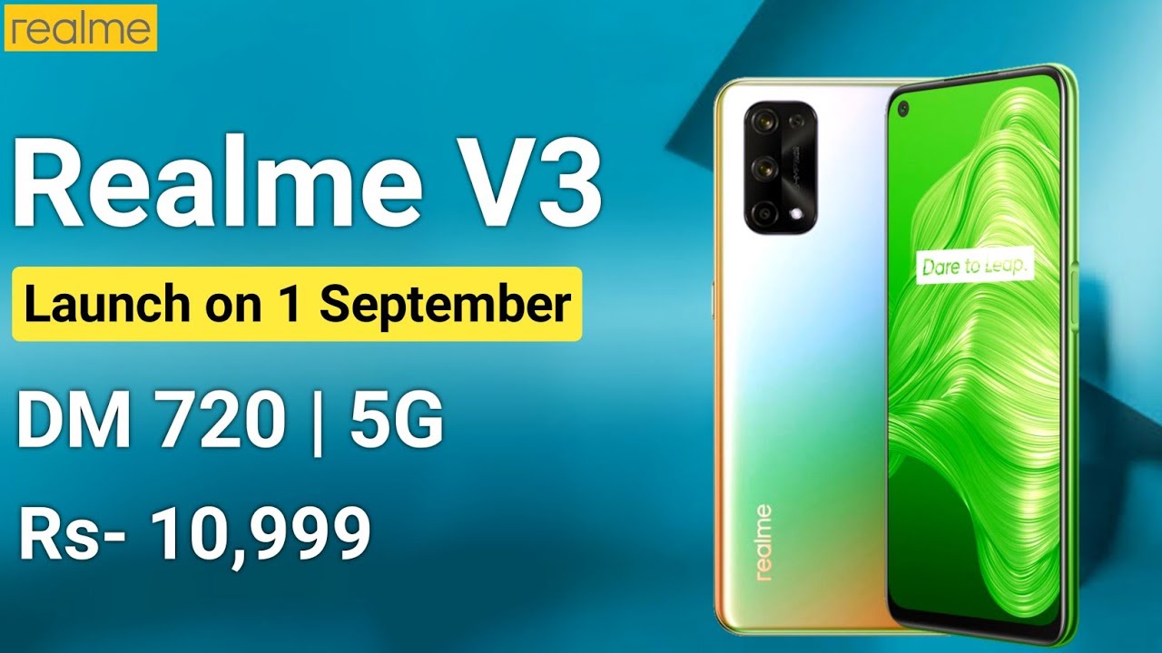 Realme v3 launch date confirm, 5G, 5000 mah battery full details about it 🔥