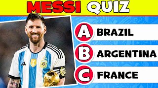 Messi Quiz: How Well Do You Know Lionel Messi❓