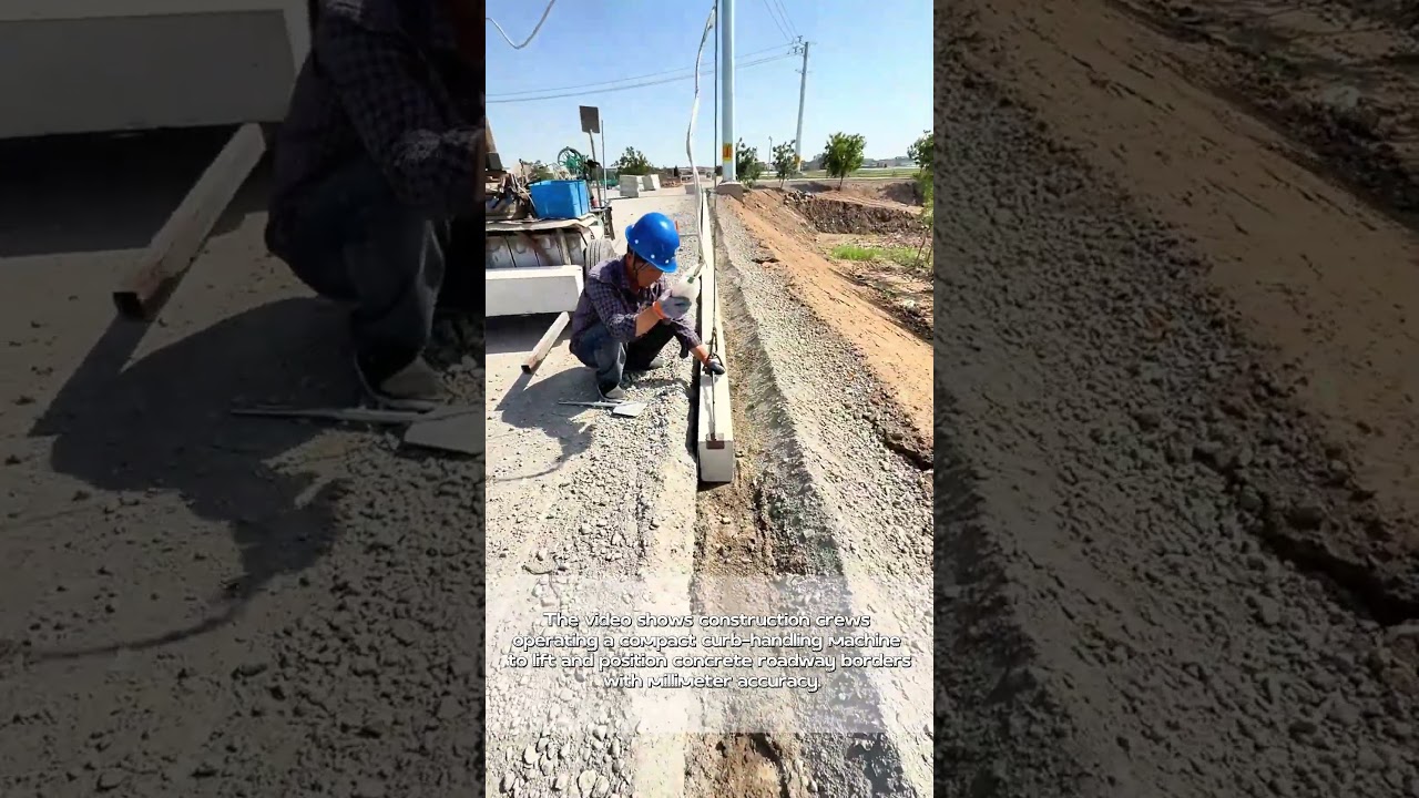 Curb Appeal: Precision Installation of Roadside Edging