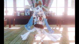 【Azur Lane MMD/60FPS】Yukikaze【ねこみみスイッチ】