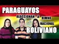 PARAGUAYOS reaccionan a Himno Nacional de BOLIVIA