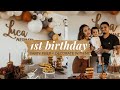 Baby's First Birthday Party Prep with Me | DIY Balloon Garland, Decor, Food and More!