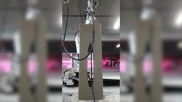 3D concrete printed column - form optimised