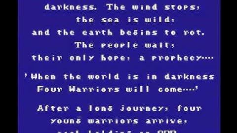 Final Fantasy (NES) Music - Menu Theme