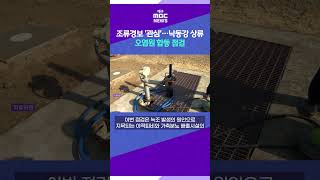 조류경보 '관심'⋯낙동강 상류 오염원 합동 점검 #shorts (대구MBC)