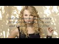 &#39;FIFTEEN&#39; Lyrics- TAYLOR SWIFT