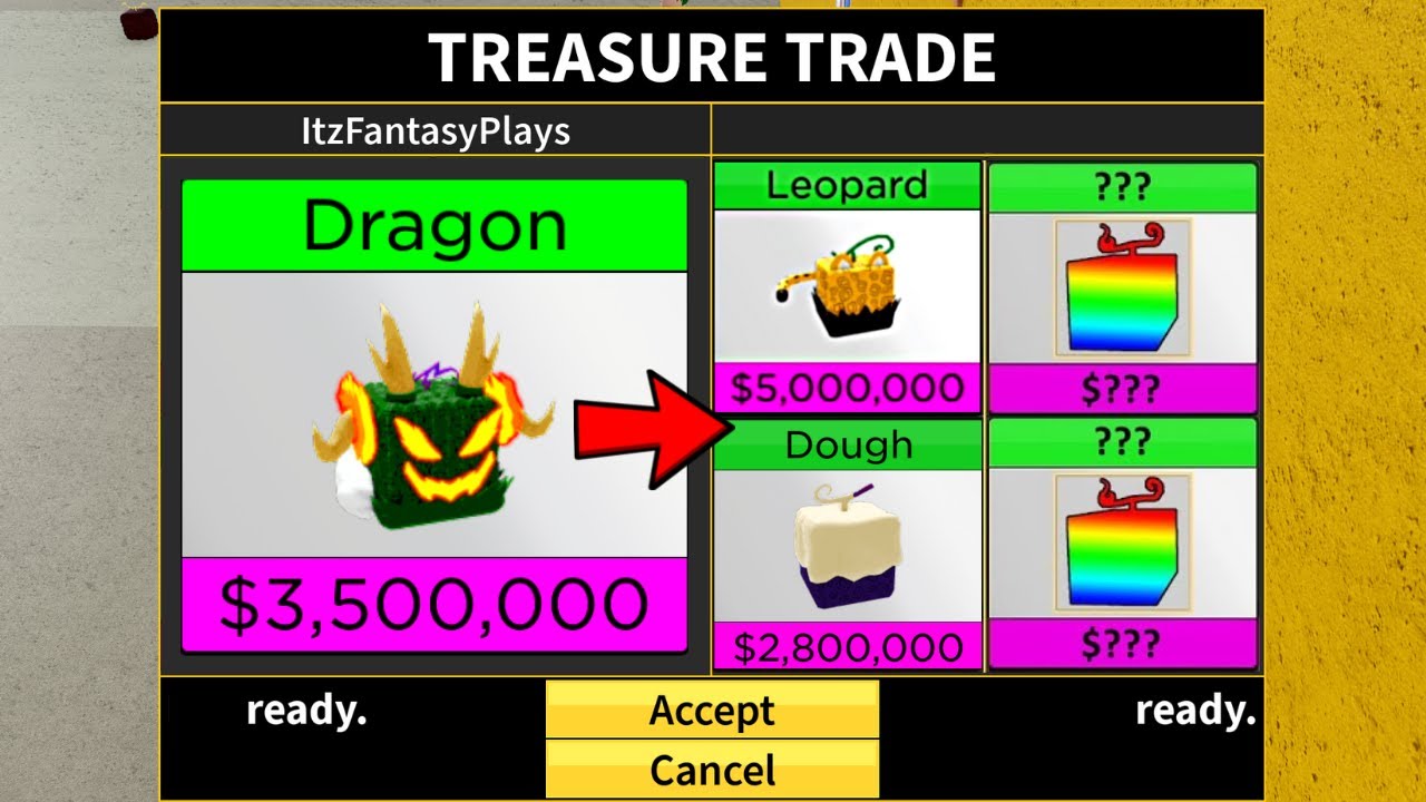 What People Trade For Dragon Fruit? Trading Dragon in Blox Fruits