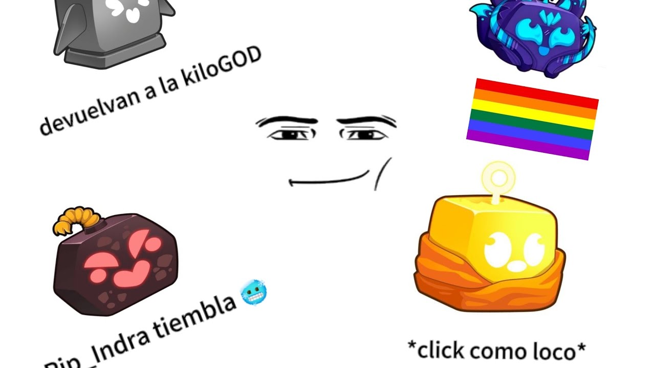 lo que tú fruta de Blox fruit dice ti pt1. (5 likes para pt2) bloxfruits xd roblox fruits