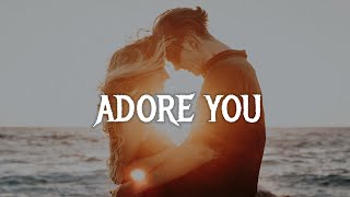 Adore You - Harry Styles (Lyrics) Just let me adore you