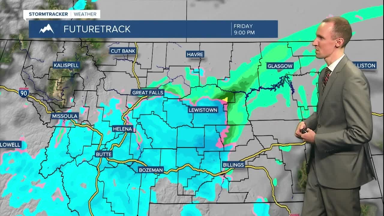 Decreasing clouds and increasing wind on Saturday - YouTube