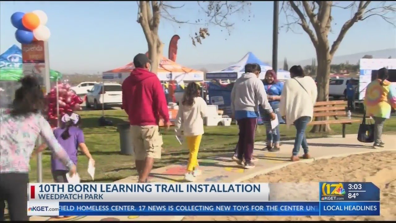 'Born Learning' trail unveiled at Weedpatch Park in Lamont