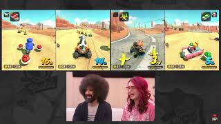 Mario kart world Nintendo treehouse reaction part 2