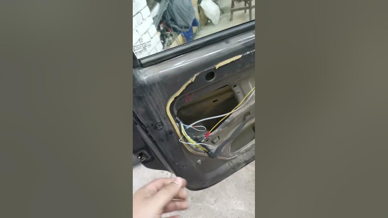 Починил концевик двери