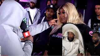 THE MOST INSULTING MAN Vs WOMAN Battle Rap! FOREVER TAPPED Vs PRYNLEE DA DIVAA