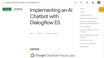 Implementing an AI Chatbot with Dialogflow ES GSP078