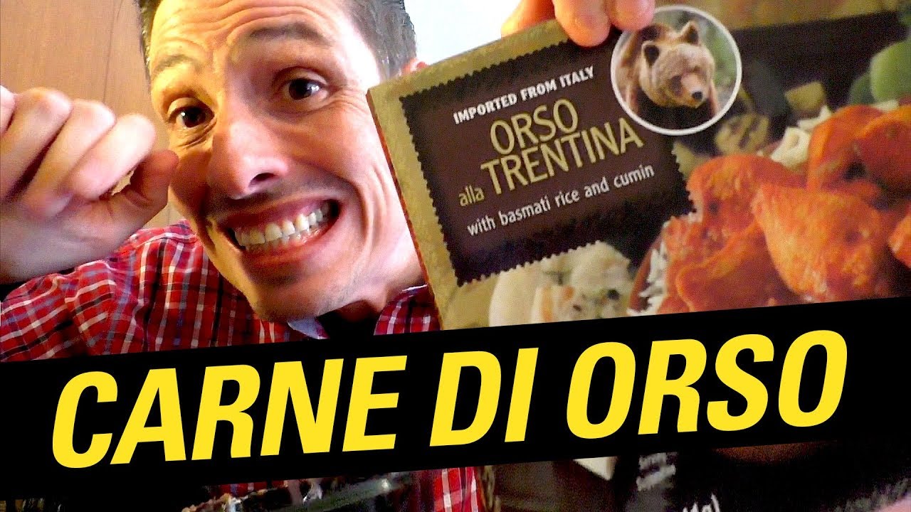 MANGIO CARNE D'ORSO M49 Ricetta Orso alla Trentina YouTube MANGIO CARNE D'ORSO M49 Ricetta Orso alla Trentina YouTube