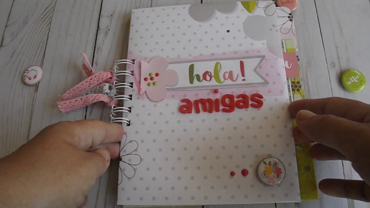 DIY: Mini álbum desestructurado | Inspiración scrapbooking