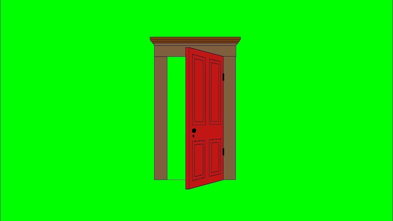 I am going to open this door template - Kingermations - Folioscope
