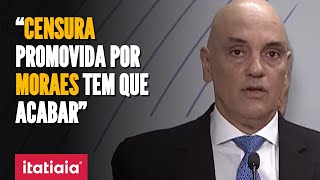 EDITORAL DA FOLHA DE S. PAULO PEDE FIM DE “CENSURA PROMOVIDA POR MORAES”