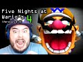 WARIO BROKE OUT OF MY TV IN THIS NEW UPDATE!! | Five Nights at Wario's 4 (Week 1 - Part 1)