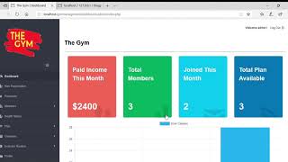 Website of Gym Management System in PHP, MYSQL (Sukh Romana) screenshot 5