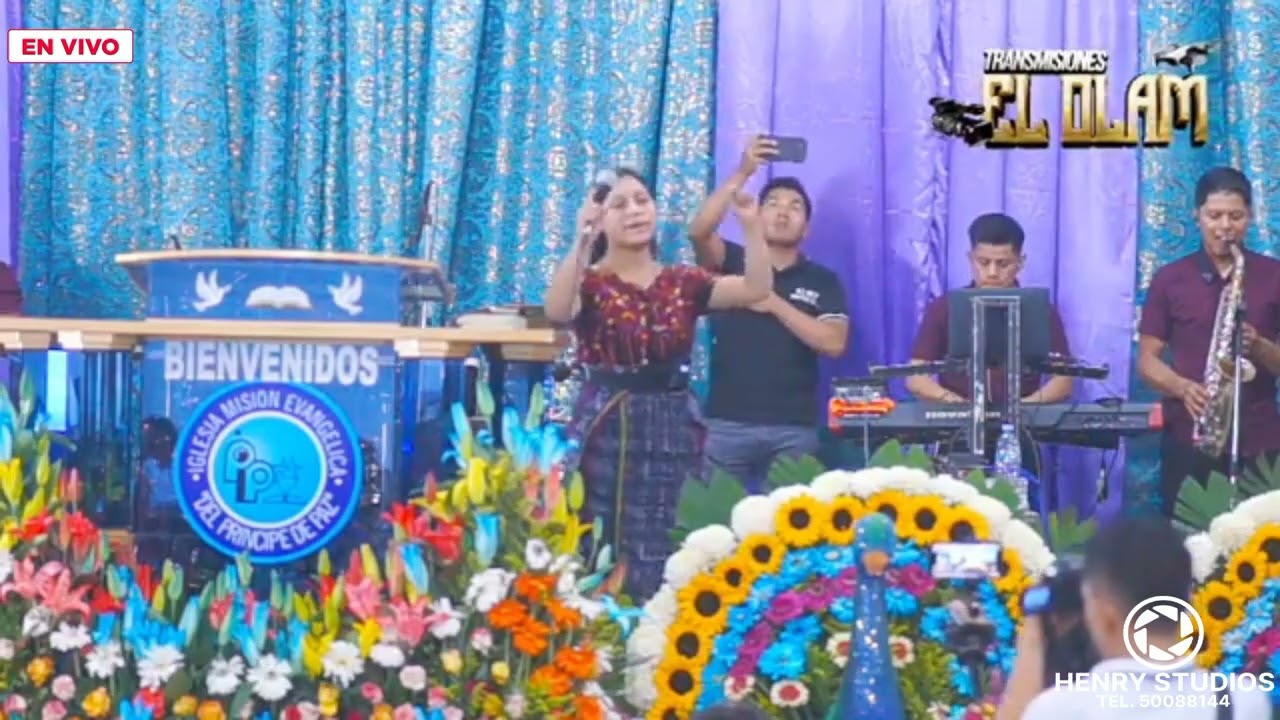 🔴4K SOLISTA MARTA GRISELDA Y SU GRUPO MINISTRO DE LUZ. FILMS HENRY PRODUCCIONES 