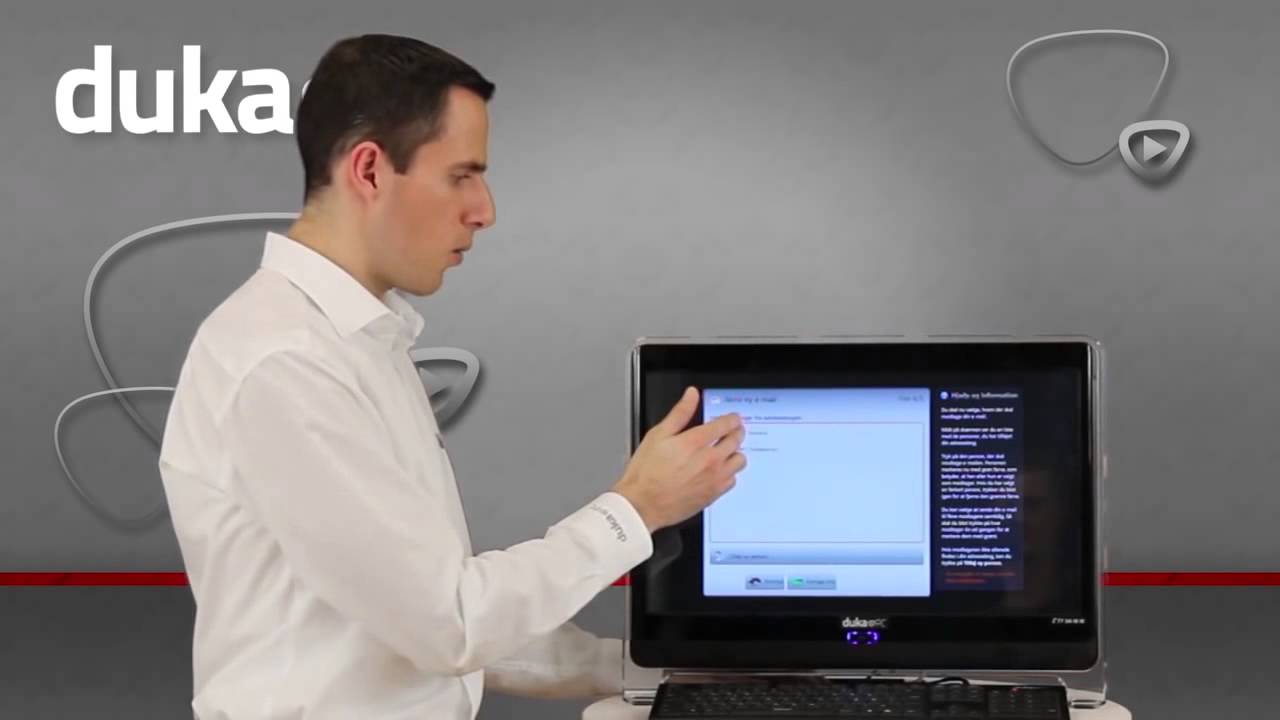 Så let er det at bruge en dukaPC