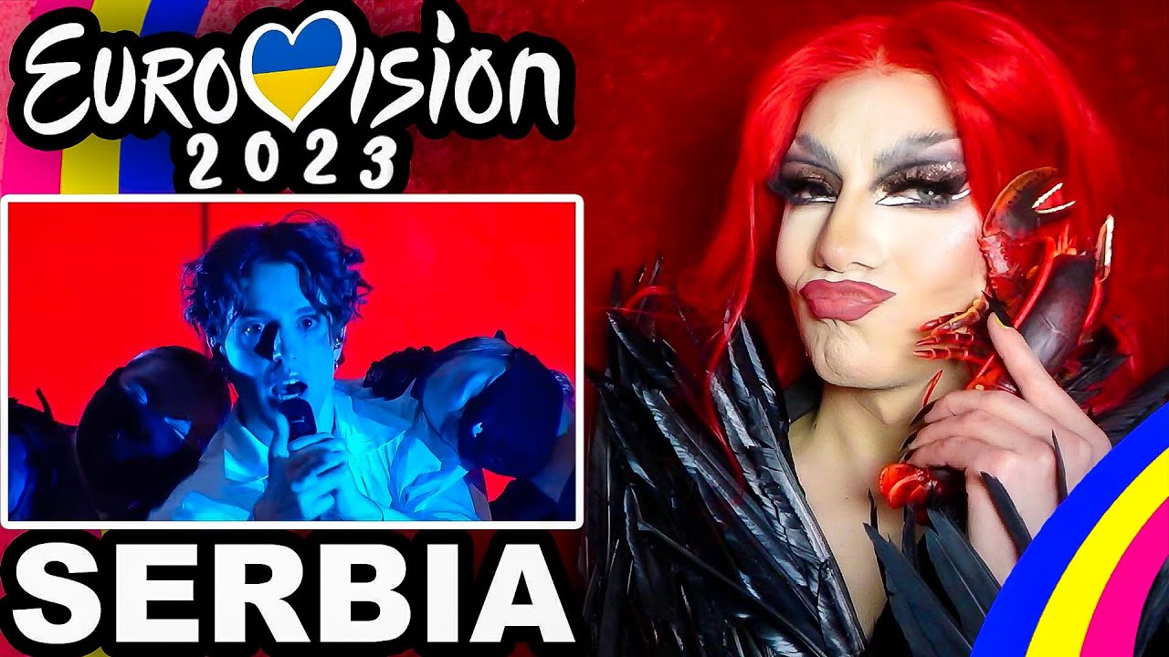 Luke Black - Samo mi se spava - Serbia 🇷🇸 Drag Queen Reacts to Eurovision 2023