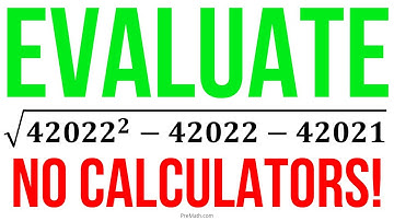 Can You Evaluate the Radical Without a Calculator? Simple explanation!