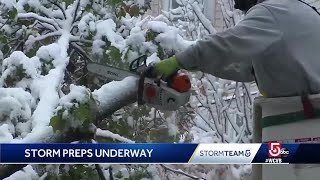 Storm preparations underway in Worcester