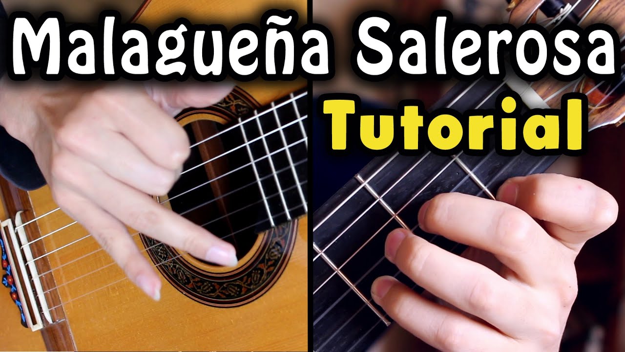 Malagueña Salerosa - Tutorial en Guitarra Acústica