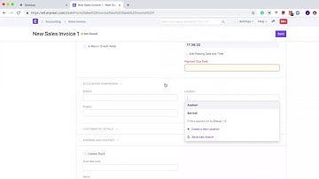 ERPNext -  Custom Accounting Dimensions in Version 12