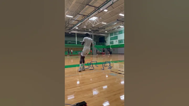 🏀 Basketball Speed, Agility, Quickness & Hops Drill for Ball Players. #basketball #workout #dunks