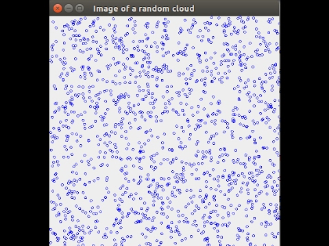 Prog. Project - Random cloud using ArrayList of Point2D.Double (J Graphics)
