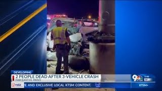 2 people hurt after motorcycle, vehicle crash in East El Paso
