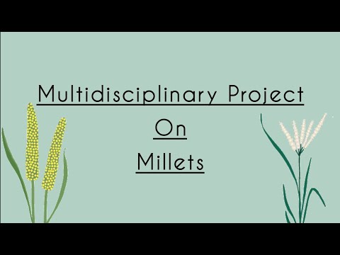Mdp On International Year Of Millets | Multidisciplinary Project