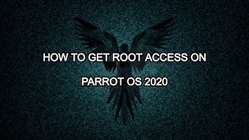 HOW TO GET ROOT ACCESS ON PARROT OS | CHECK THE PINNED COMMENT FOR NEW METHOD