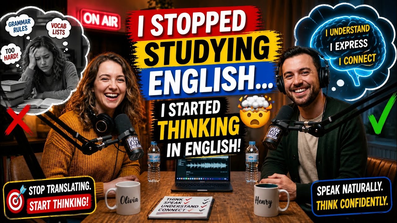 I Stopped Studying English… I Started THINKING in English! 🤯 - YouTube